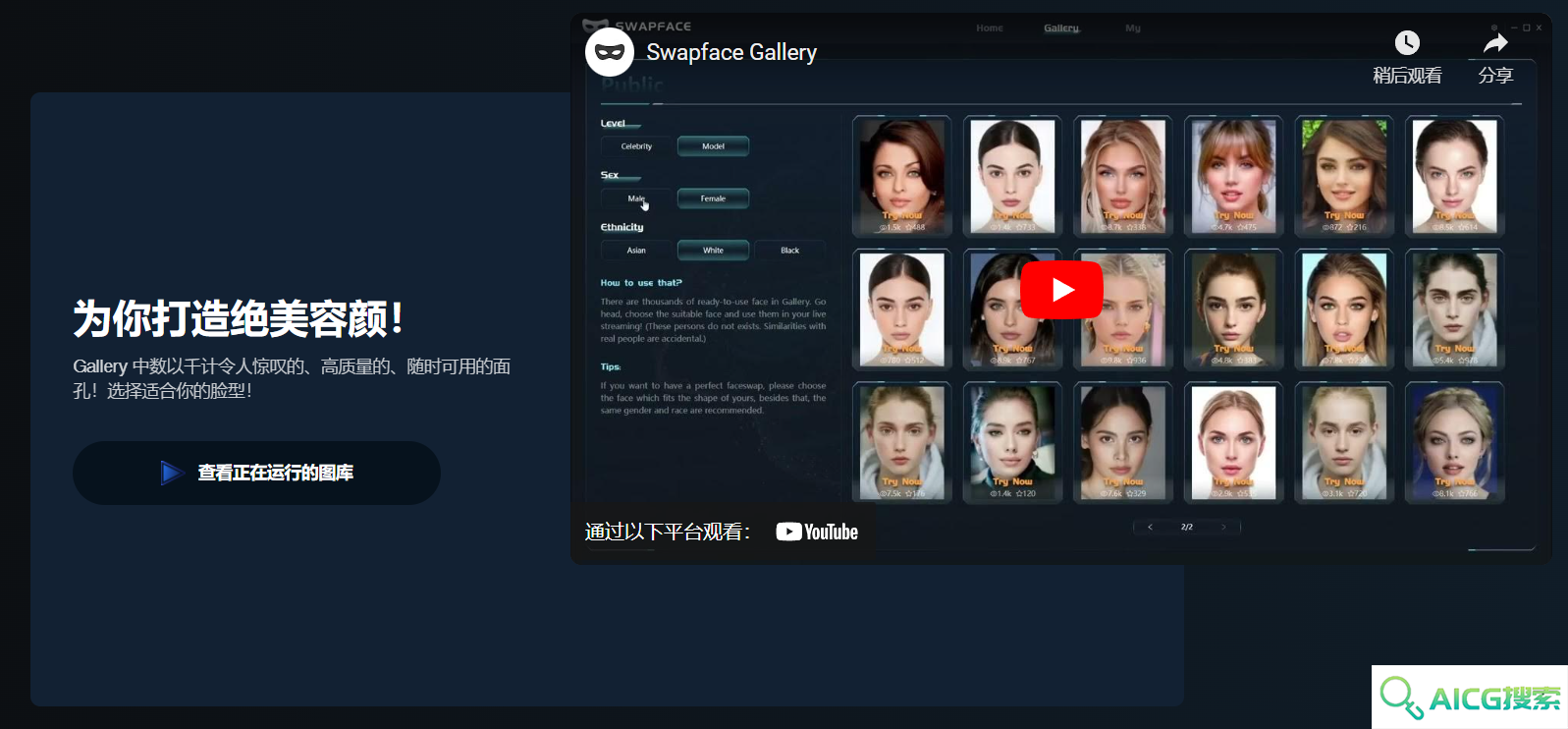 Swapface人脸交换