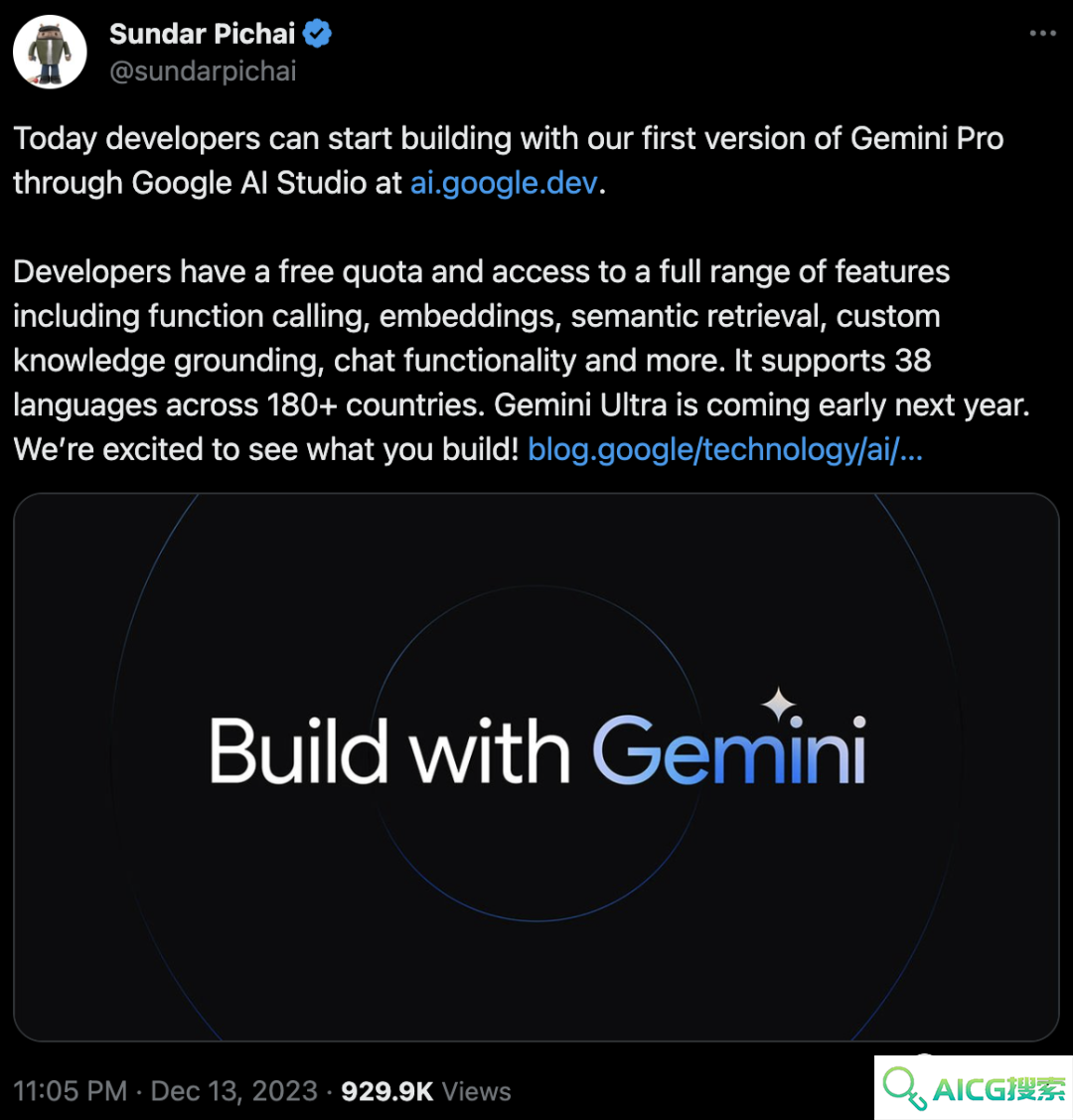 最强代码生成工具上线！基于谷歌Gemini开发的Duet AI for Developers官宣免费：支持20+语言，编程效率提升多达30%